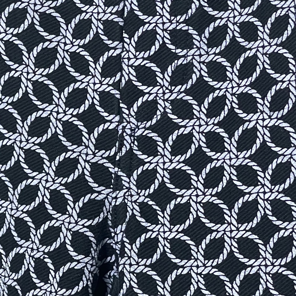 NWOT MICHAEL Michael Kors Geometric Rope Print Stretch Knit Twill Leggings, Sz S - Picture 6 of 9
